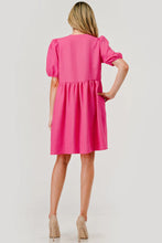 Load image into Gallery viewer, Maggie Bow Dress - Pink