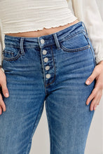 Load image into Gallery viewer, Judy Blue MR Slim Straight Rigid Magic Button-Fly Jean