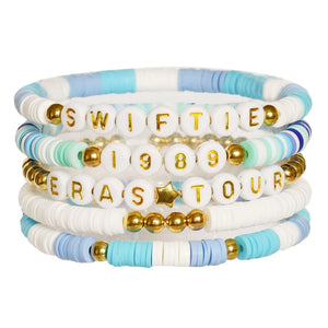 Swiftie Friendship Bracelet Stack - 1989