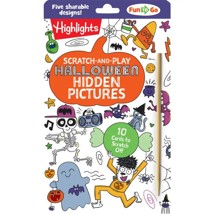 Scratch & Play Halloween Set (Hidden Pictures) by Highlights