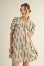 Load image into Gallery viewer, Raimi Floral Dress - Jade Mix