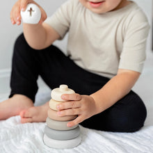 Load image into Gallery viewer, Silicone Cross Stacker Toy by Ryan &amp; Rose - Faithful