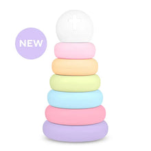 Load image into Gallery viewer, Silicone Cross Stacker Toy by Ryan &amp; Rose - Graceful