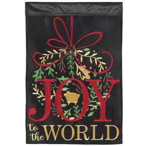 Joy To The World Garden Flag