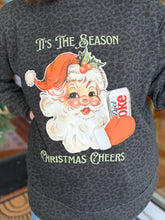 Load image into Gallery viewer, Diet Coke Santa Pullover - Black Cheetah *PREORDER*