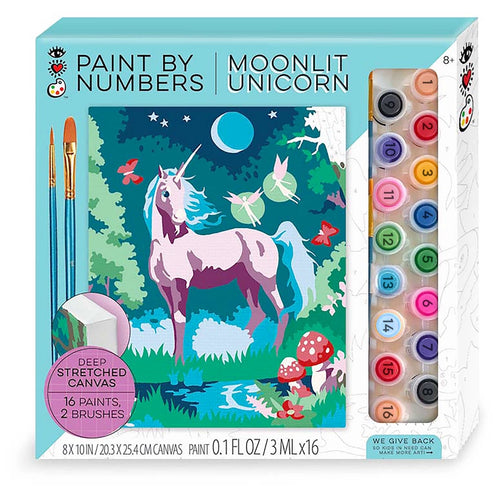 Paint By Numbers Kit - Moonlit Unicorn