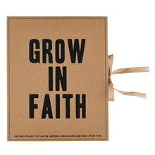 Load image into Gallery viewer, Garden Tool Box - Grow In Faith