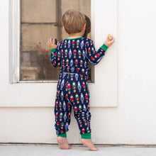 Load image into Gallery viewer, Kid&#39;s Nutcracker March Pajama Set - Navy