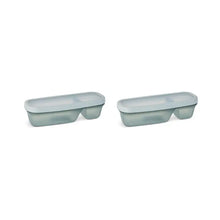 Load image into Gallery viewer, 2pk 2 Section Snack Container