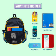 Load image into Gallery viewer, Kid&#39;s 17&quot; Backpack - Blue Stripes