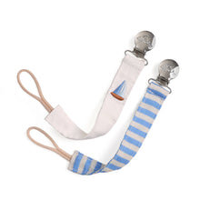 Load image into Gallery viewer, *NEW* Itzy Clip™ - Fabric Pacifier Strap: Nautical