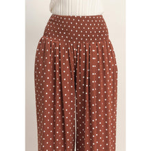 Load image into Gallery viewer, Fancy Dot Wide-Leg Pants - Oatmeal