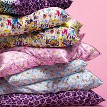 Load image into Gallery viewer, Lisa Frank x Kitsch Standard Satin Pillowcase - Angel Kitty™