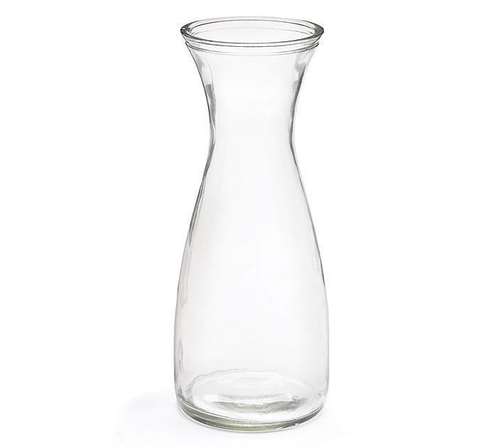 Clear Glass Flower Vase
