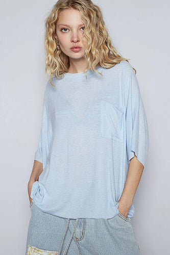 The Lany Top - Powder Blue