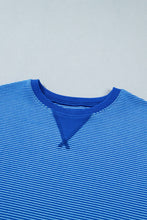 Load image into Gallery viewer, Emilie Striped Pullover - Royal