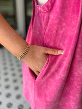 Load image into Gallery viewer, Kendall Pleated Romper - Pink