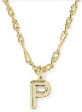 Load image into Gallery viewer, Bubble Letter Pendant Necklace in Gold by Kendra Scott