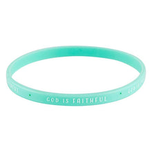 Load image into Gallery viewer, Silicone Bracelet Pack - God Is Faithful