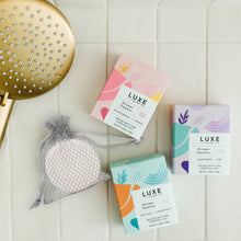 Load image into Gallery viewer, Luxe Honey + Almond Shower Steamer Fizzy Bomb