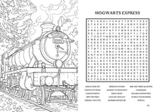 Load image into Gallery viewer, Harry Potter Word Search and Coloring Book