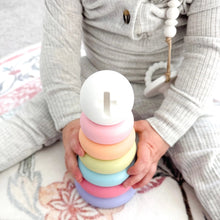 Load image into Gallery viewer, Silicone Cross Stacker Toy by Ryan &amp; Rose - Graceful