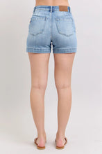 Load image into Gallery viewer, Judy Blue Mid Rise Denim Trouser Shorts