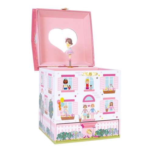 Girl's Musical Jewelry Box - Doll House