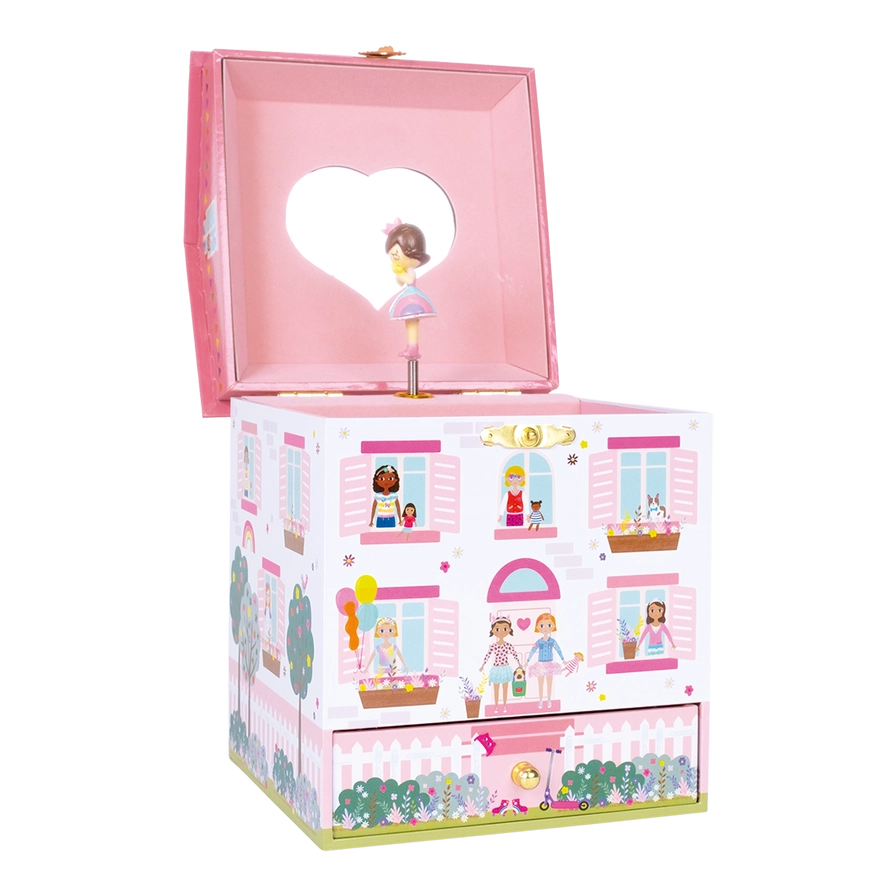 Girl's Musical Jewelry Box - Doll House