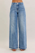 Load image into Gallery viewer, Judy Blue HW Wide Leg Trouser Flares