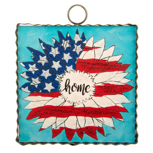 RTC Mini Gallery Charm - "Home" Flower