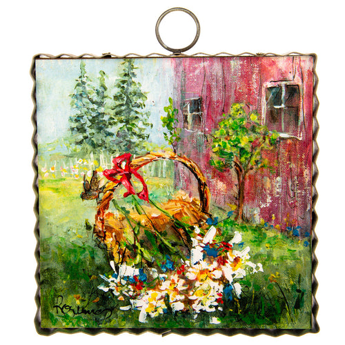 RTC Mini Gallery Charm - Cut Flowers