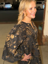 Load image into Gallery viewer, Holiday Shimmer Dress - Black