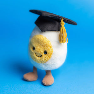 Jellycat Amuseables Boiled Egg Graduation 5"