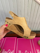 Load image into Gallery viewer, Corky’s Carley Wedge - Almond
