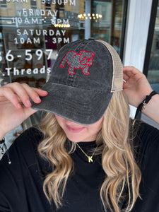 BULLDOGS Vintage Distressed Stitch Cap