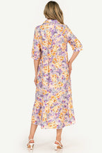 Load image into Gallery viewer, Madison Floral Midi Dress - Lilac