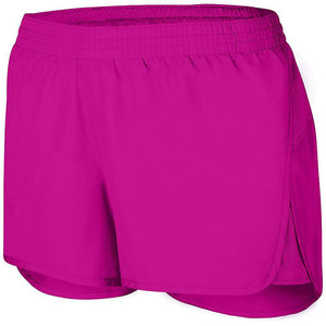 Girl's Athletic Shorts - Power Pink