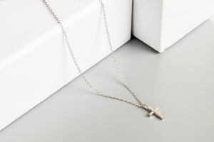 Meghan Browne 18K Aime Necklace - Silver