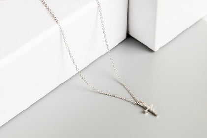 Meghan Browne 18K Aime Necklace - Silver