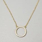 Meghan Browne 18K Art Necklace - Gold