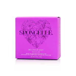 Spongelle Valentine's Heart Buffer - Beloved Lily
