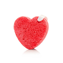 Load image into Gallery viewer, Spongelle Valentine&#39;s Heart Buffer - Scarlet Blush