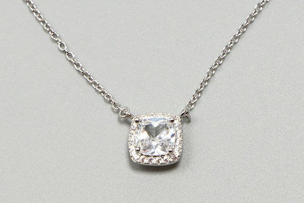 Meghan Browne 18k Aubrey Necklace - Silver