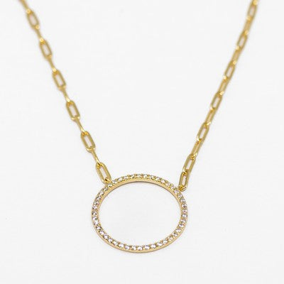 Meghan Browne 18K August Necklace - Gold