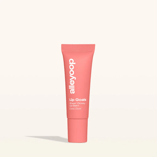 Alleyoop Lip Goals Glossy Balm - Coral Cheer