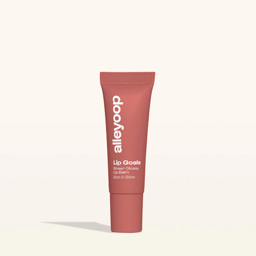 Alleyoop Lip Goals Glossy Balm - Rose & Shine