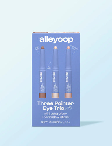 Alleyoop Three Pointer Eye Trio - Mini Eyeshadow Set