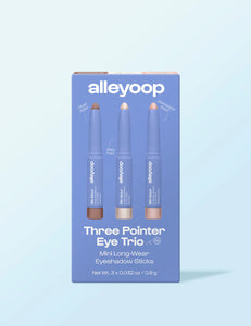 Alleyoop Three Pointer Eye Trio - Mini Eyeshadow Set