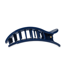 Load image into Gallery viewer, Large Teleties Flat Round Hair Clip - Atlanta Braves